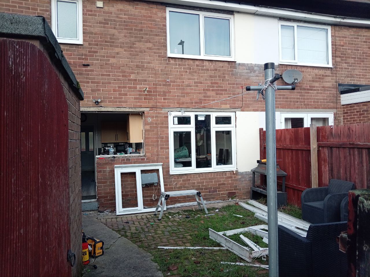 uPVC window installation